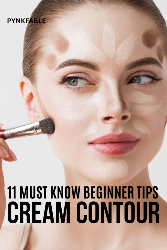 how to apply cream contour for beginners